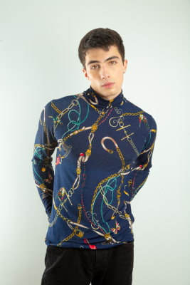 Beatle Blue Gold Manga Larga