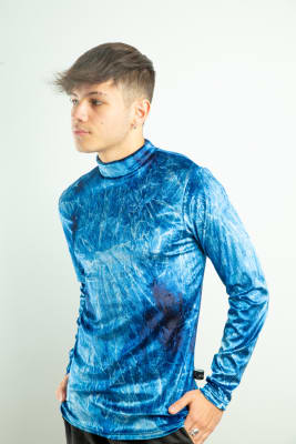 Beatle Terciopelo Blue Ocean