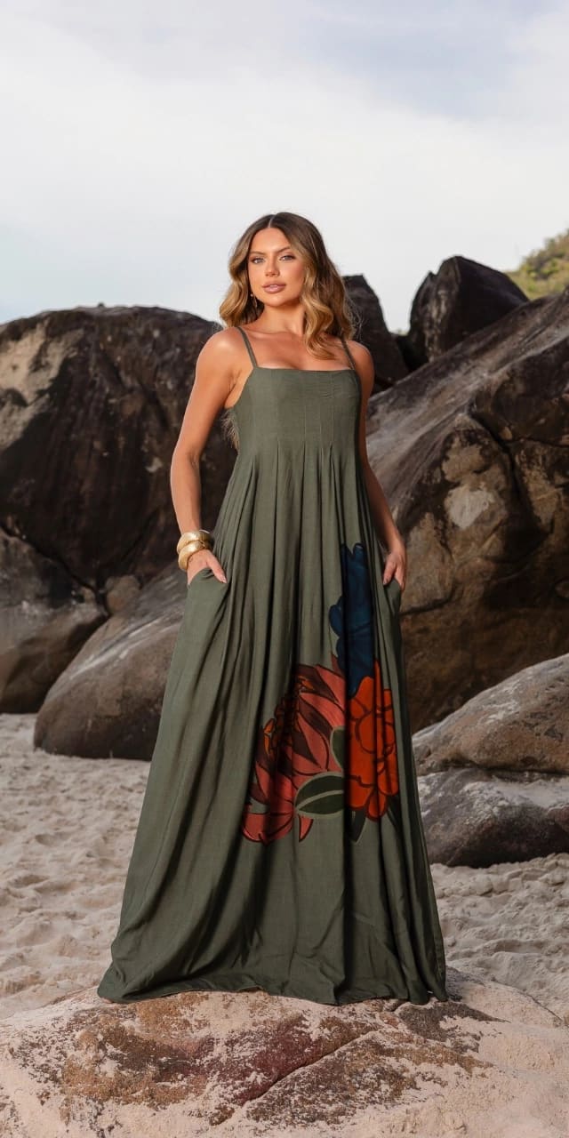Vestido Oliva Acuarela1