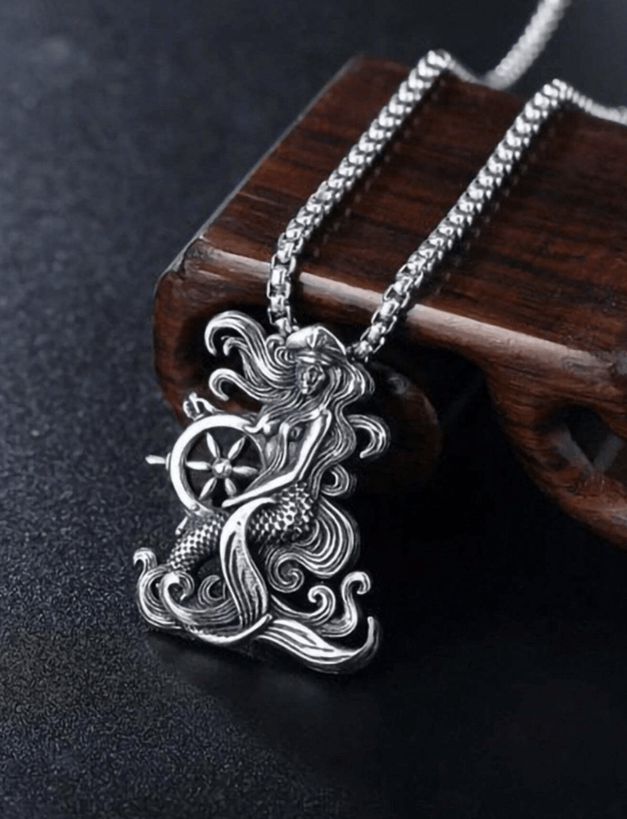 Cadena Silver Mermaid1