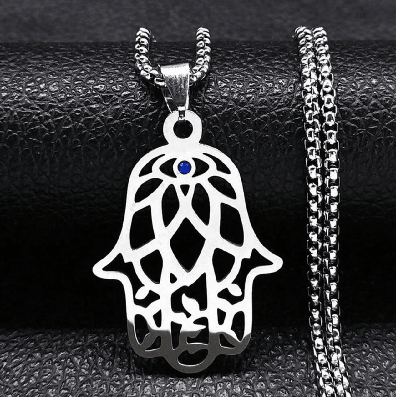 Collar Mano Fatima Silver1