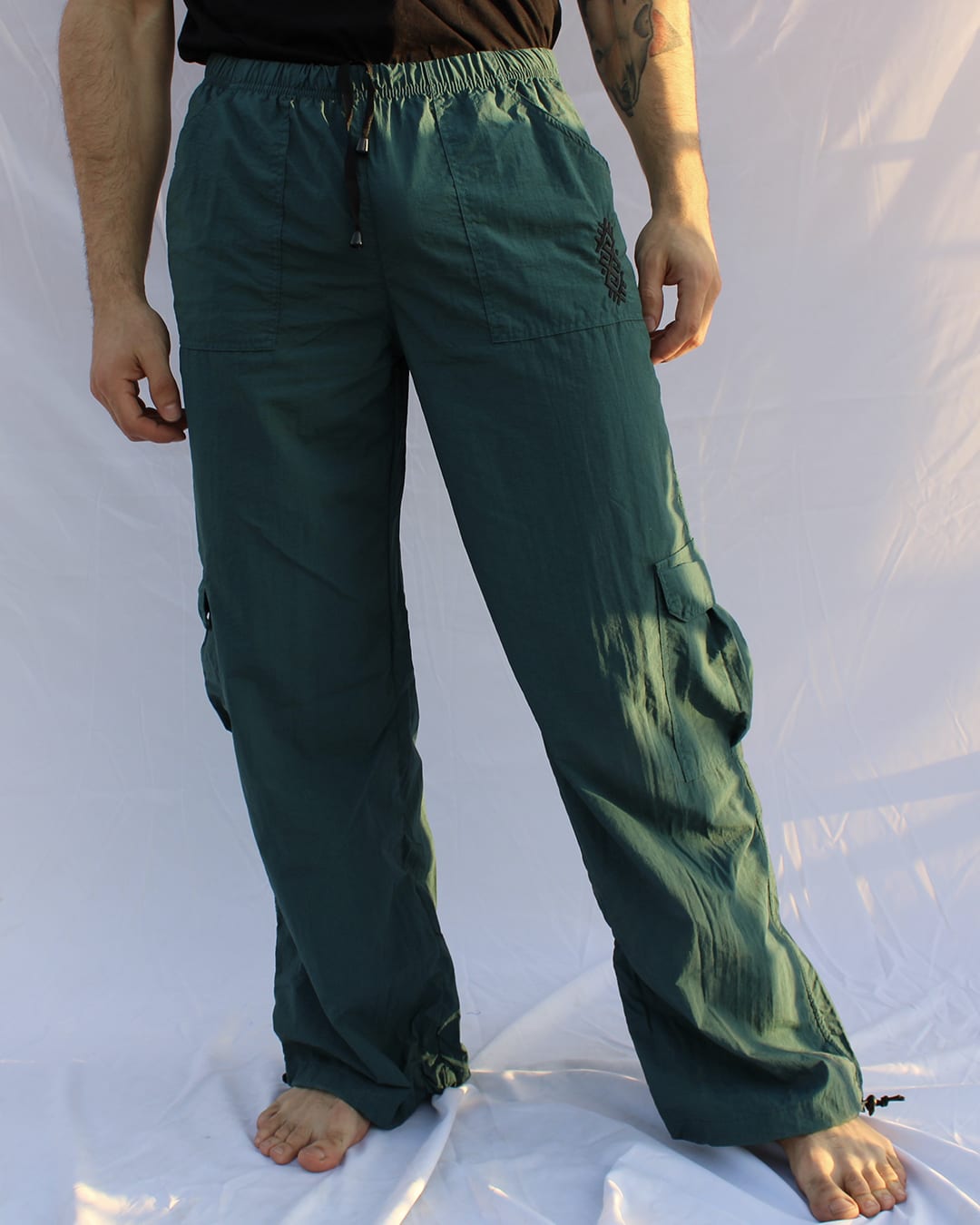 Pantalón Cargo Verde2