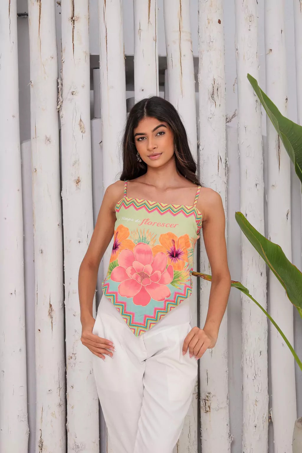 Crop Top Reversible FloraLima1