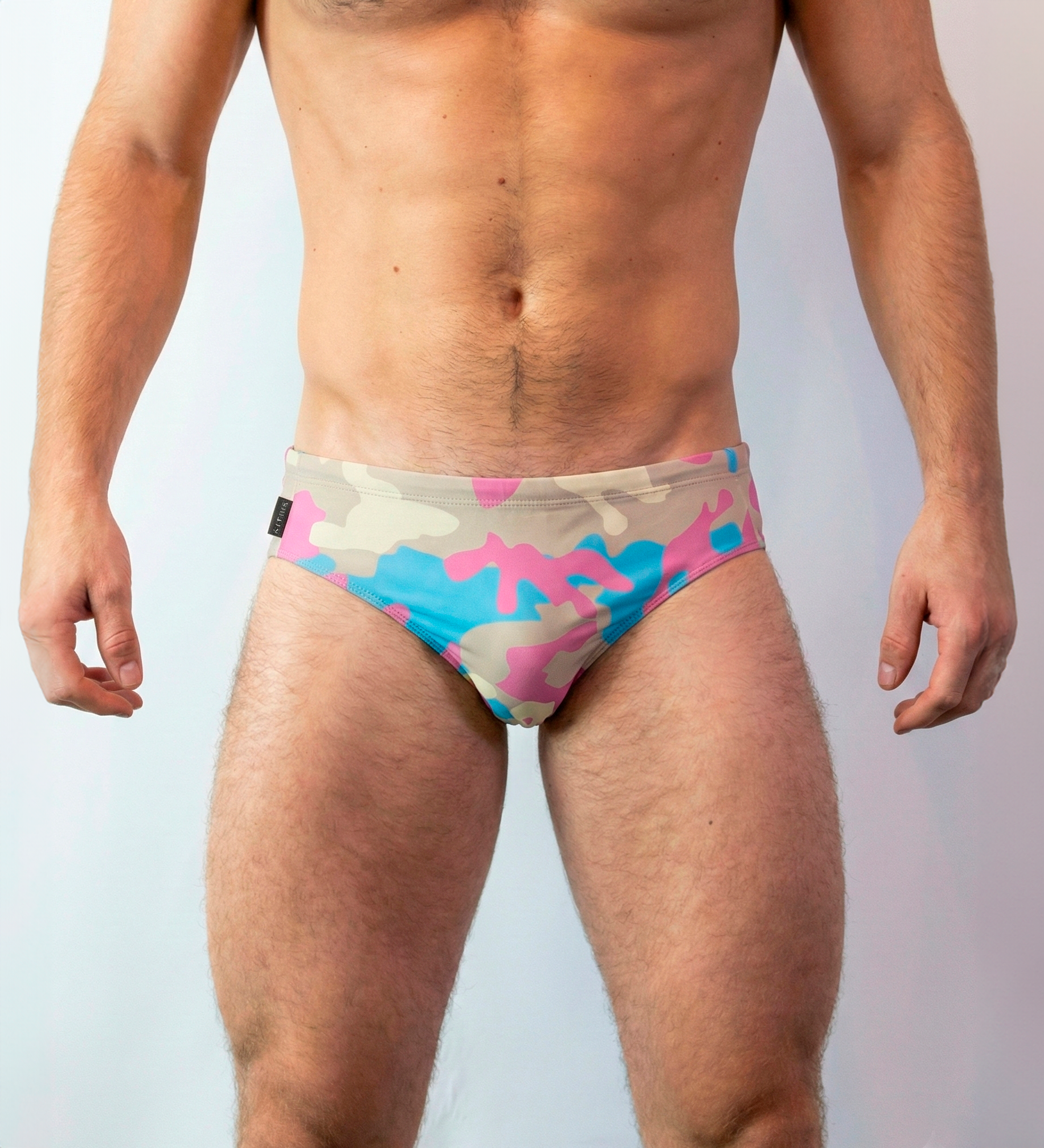 Sunga estampado militar multicolor1