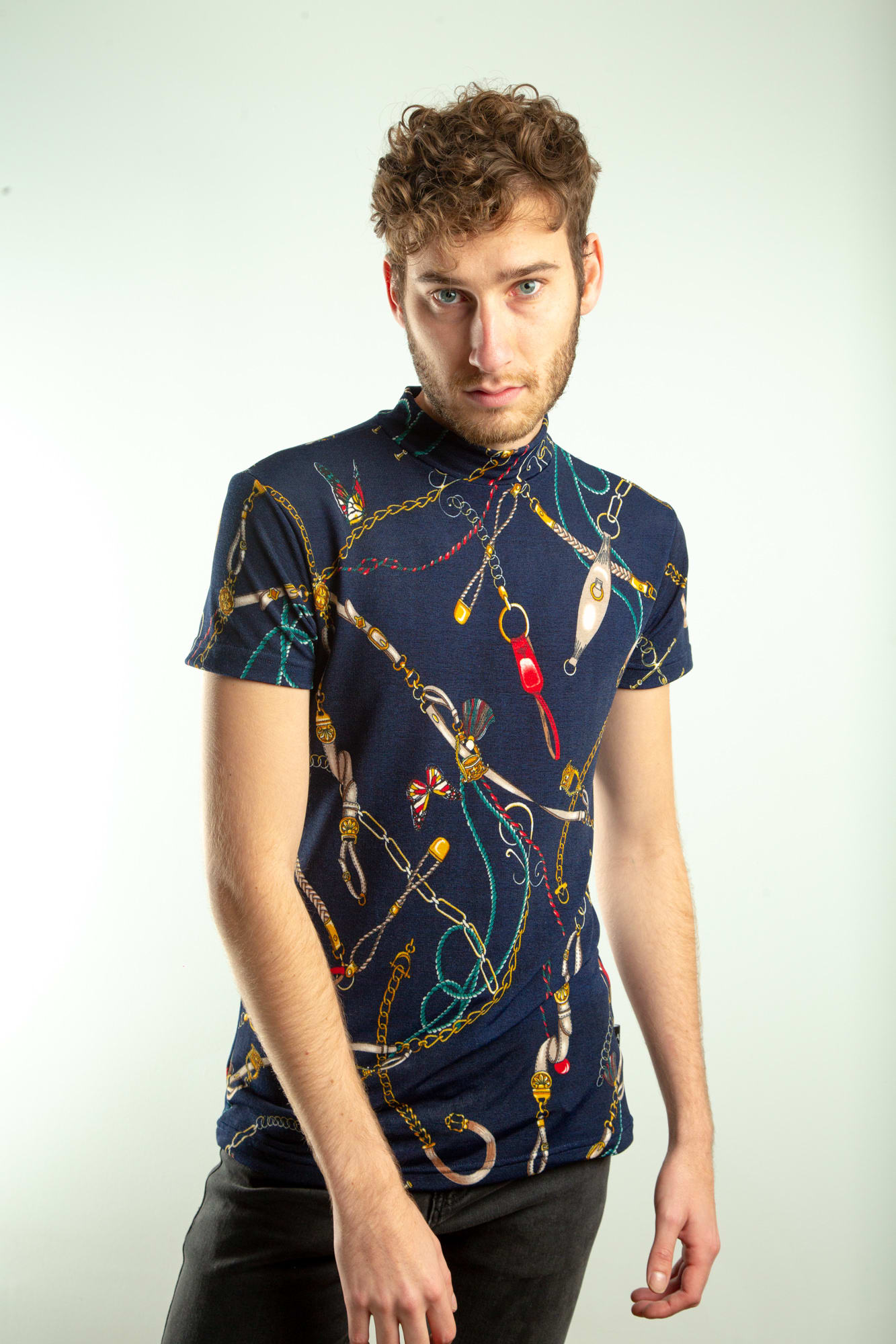 Beatle Blue Gold Manga Corta1