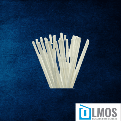 Bombilla compostable 100un 