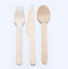 Cubiertos Madera (Tenedor,Cuchara,Cuchillo,otros)