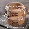 Bowl Kraft c/tapa (VARIEDADES) 2