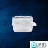 Paquete envase pastel rectangular 100un 2