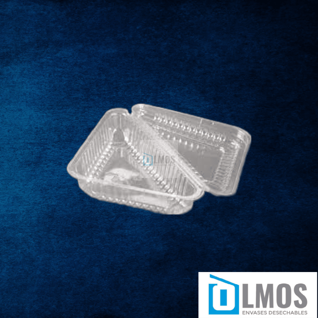 Paquete envase triangular bajo 5cm 200un2