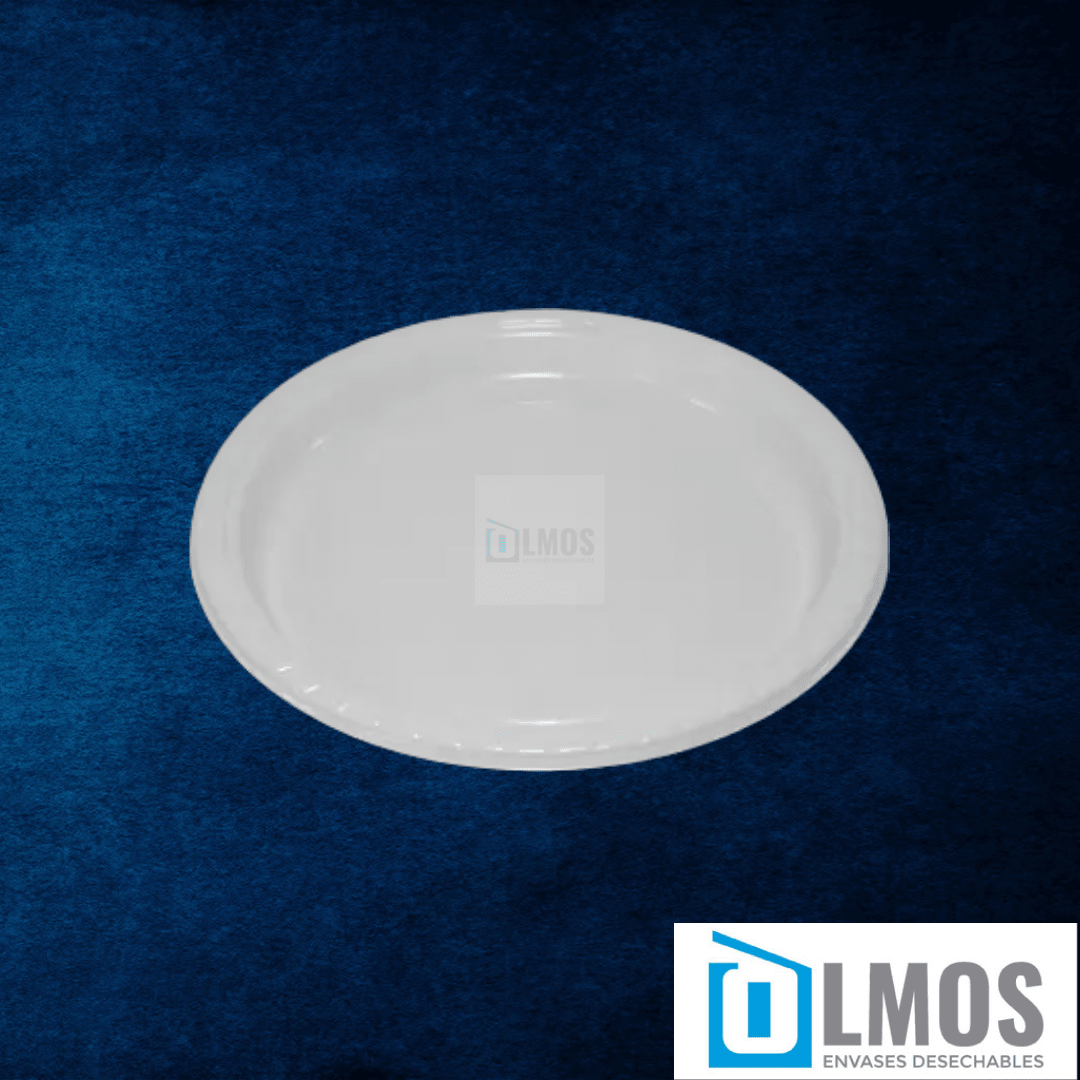 Plato blanco 20un 1