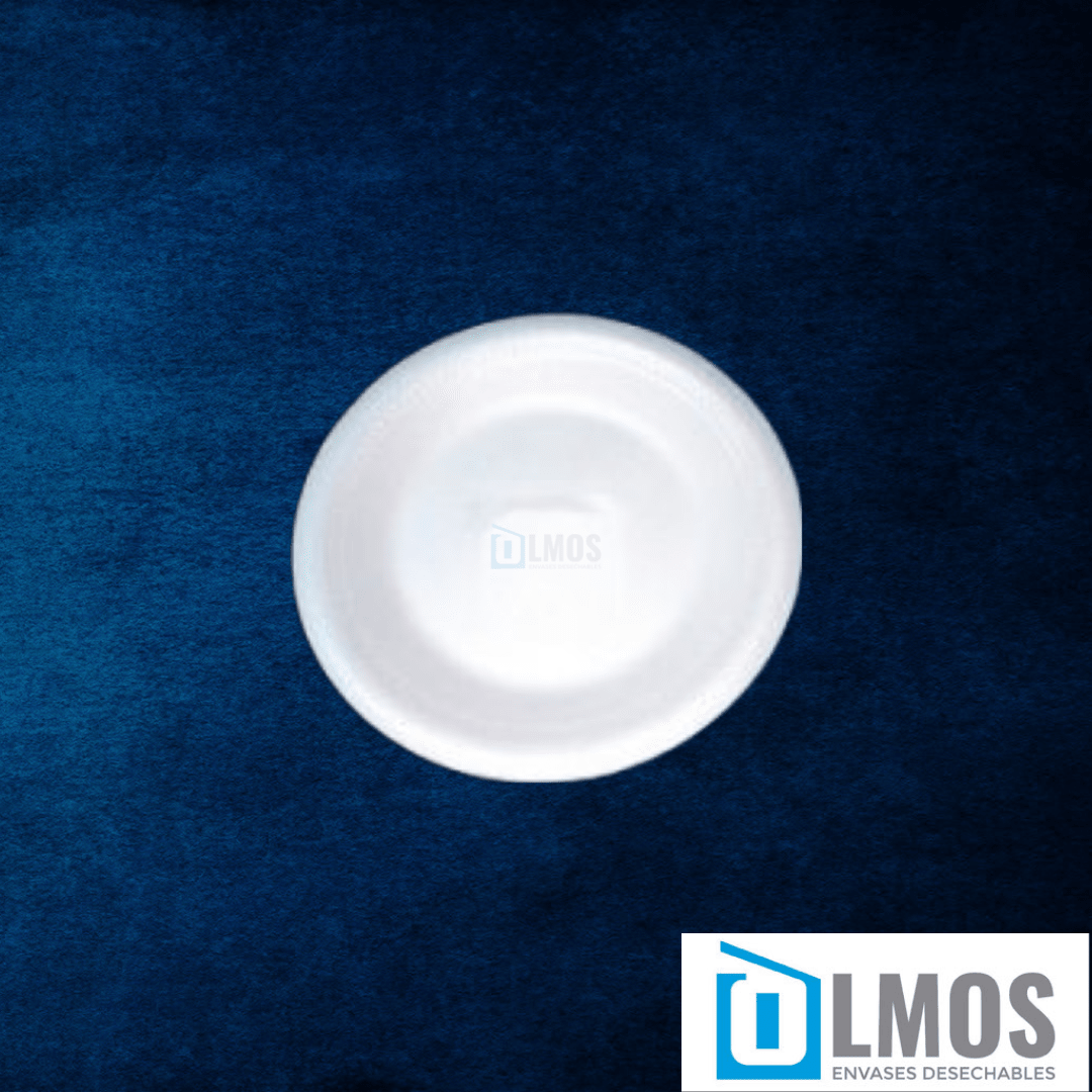 Plato blanco 20un2