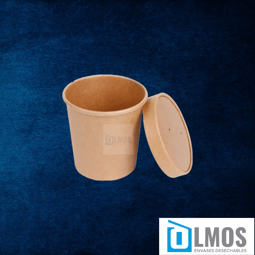 Pote polipapel Kraft(8,12OZ) 1