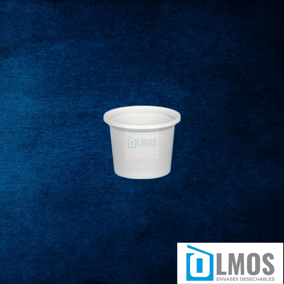 Vaso blanco 120cc 1