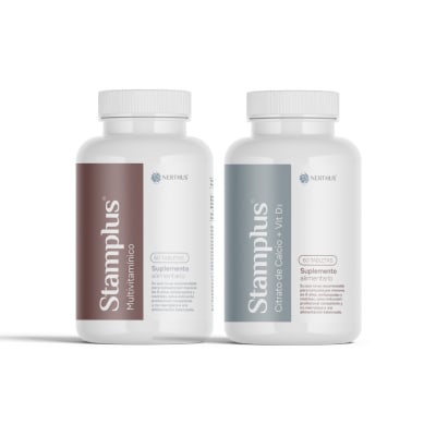 PACK STAMPLUS MULTIVITAMINICO + CALCIO