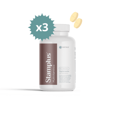 PACK STAMPLUS MULTIVITAMINICO *Comprimidos* (X3)