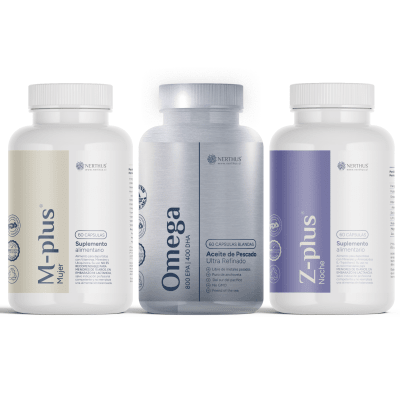 PACK M-PLUS + OMEGA3 + Z-PLUS