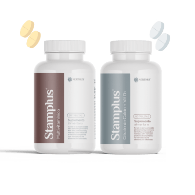 PACK STAMPLUS MULTIVITAMINICO Comprimidos + CALCIO