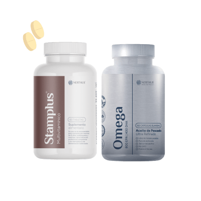 PACK Stamplus Multivitamínico Comprimidos + Omega3
