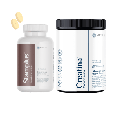 PACK Stamplus Multivitamínico Comprimidos + Creatina1