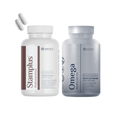 Pack STAMPLUS Multivitamínico **Cápsulas** + OMEGA 31