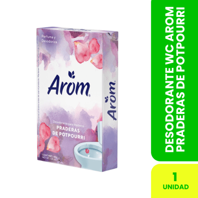 DESODORANTE WC AROM PRADERAS DE POTPOURRI 40G