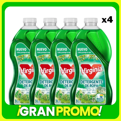 Promo Detergente Virginia x4