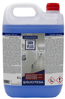 AQUAGEN DBN PLUS BP5 5 LTS ( Detergente desinfectante con amonio c)