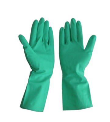 GUANTE NITRILO INDUSTRIAL VERDE TALLA 10 - XL