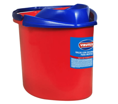 BALDE CON ESCURRIDOR 14LT