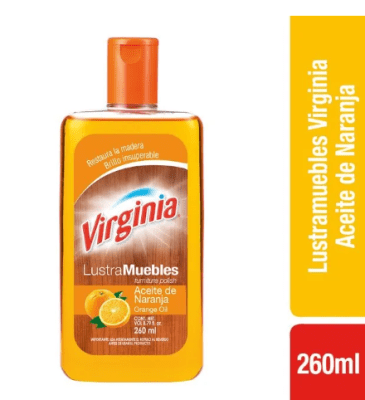 LUSTRAMUEBLES ACEITE NARANJA VIRGINIA 260ML