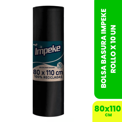 BOLSA PARA BASURA IMPEKE 80x110