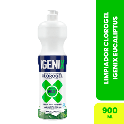 Limpiador Clorogel Igenix Eucaliptus 900ML