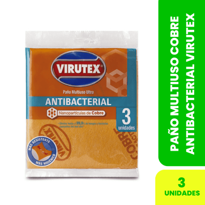 PAÑO MULTIUSO COBRE   ANTIBACTERIAL - CLÁSICA