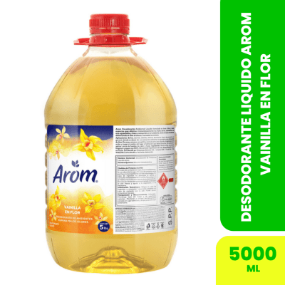 DESODORANTE LIQUIDO AROM 5LT. VAINILLA EN FLOR