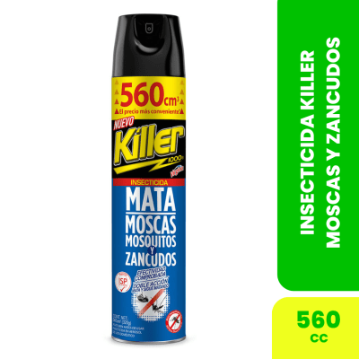 Insecticida Killer Moscas y Zancudos