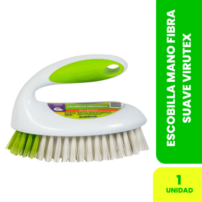 ESCOBILLA MANO FIBRA SUAVE VIRUTEX