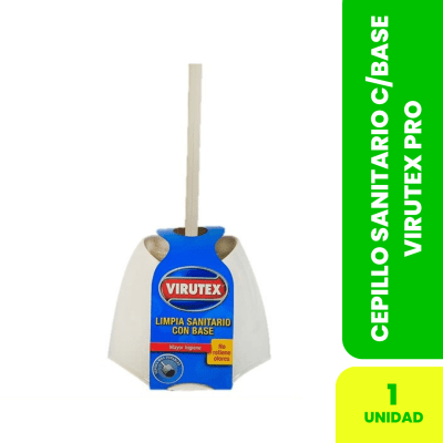 CEPILLO SANITARIO C/BASE - VIRUTEX PRO