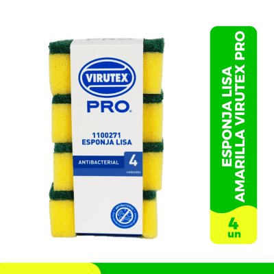 ESPONJA LISA x4 VIRUTEX PRO