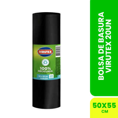 BOLSA BASURA BIOROLLO  50x55