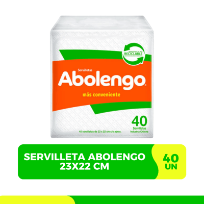 SERVILLETA ABOLENGO X 40 23x22 cm