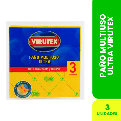 Paño Multiuso Ultra Virutex x3