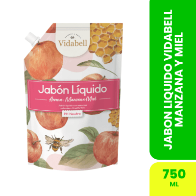 JABON LIQUIDO DOYPACK 750ML MANZANA Y MIEL
