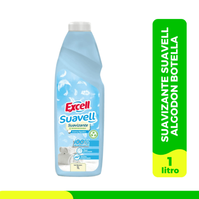 SUAVIZANTE SUAVELL ALGODON BOTELLA 1LT.
