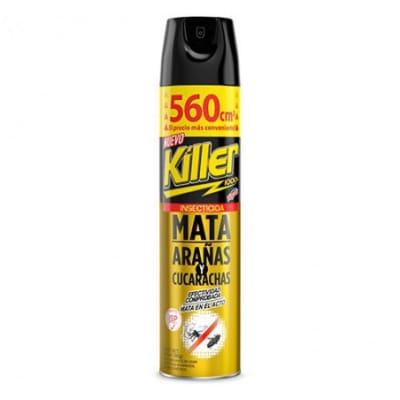 Insecticida Killer Arañas y Cucarachas