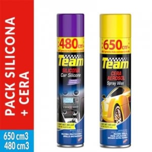 Pack Silicona 480cc + Cera Aer 650cc