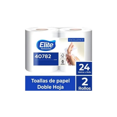TOALLA ELITE DOBLE HOJA 24 MTS X 2UN