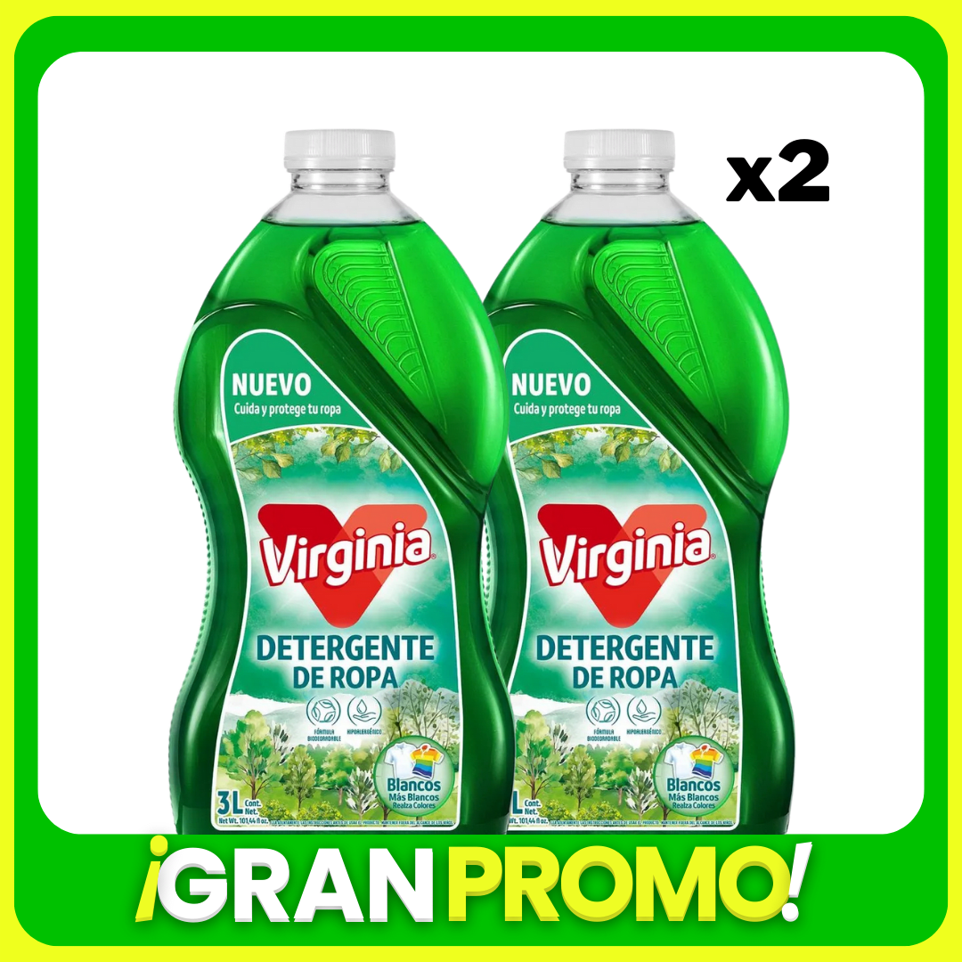 Promo Detergente Virginia x21