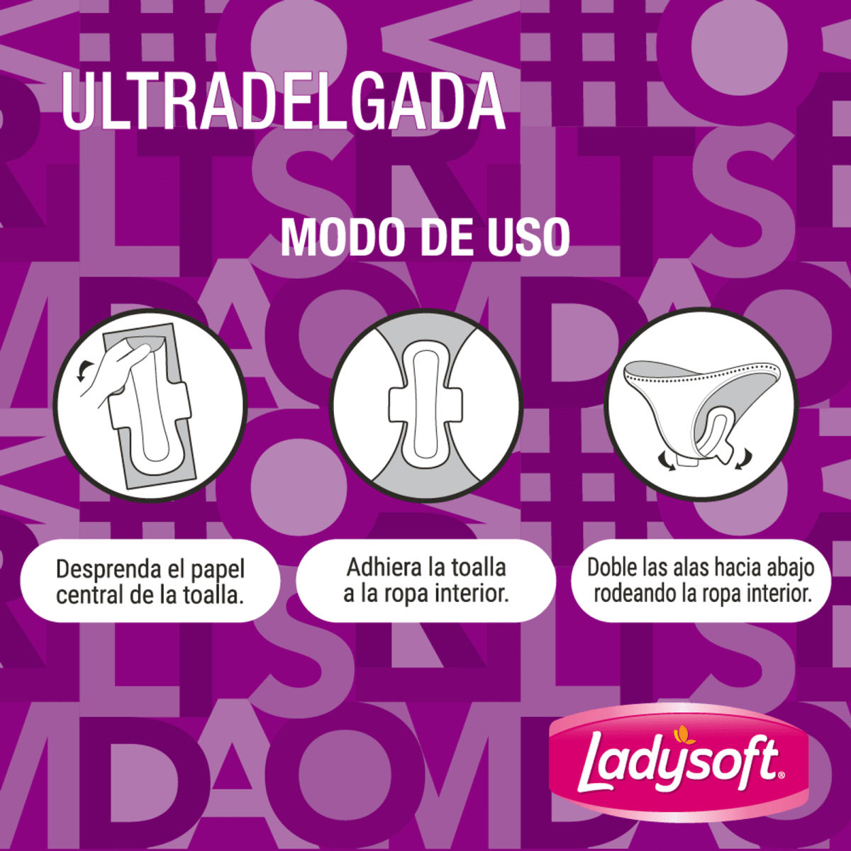 LADYSOFT ULTRA DELGADA SUAVE C/ALAS2