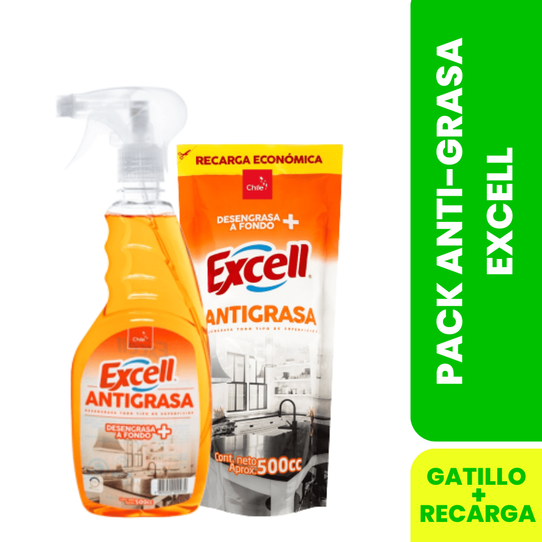 Pack Anti-Grasa Excell1